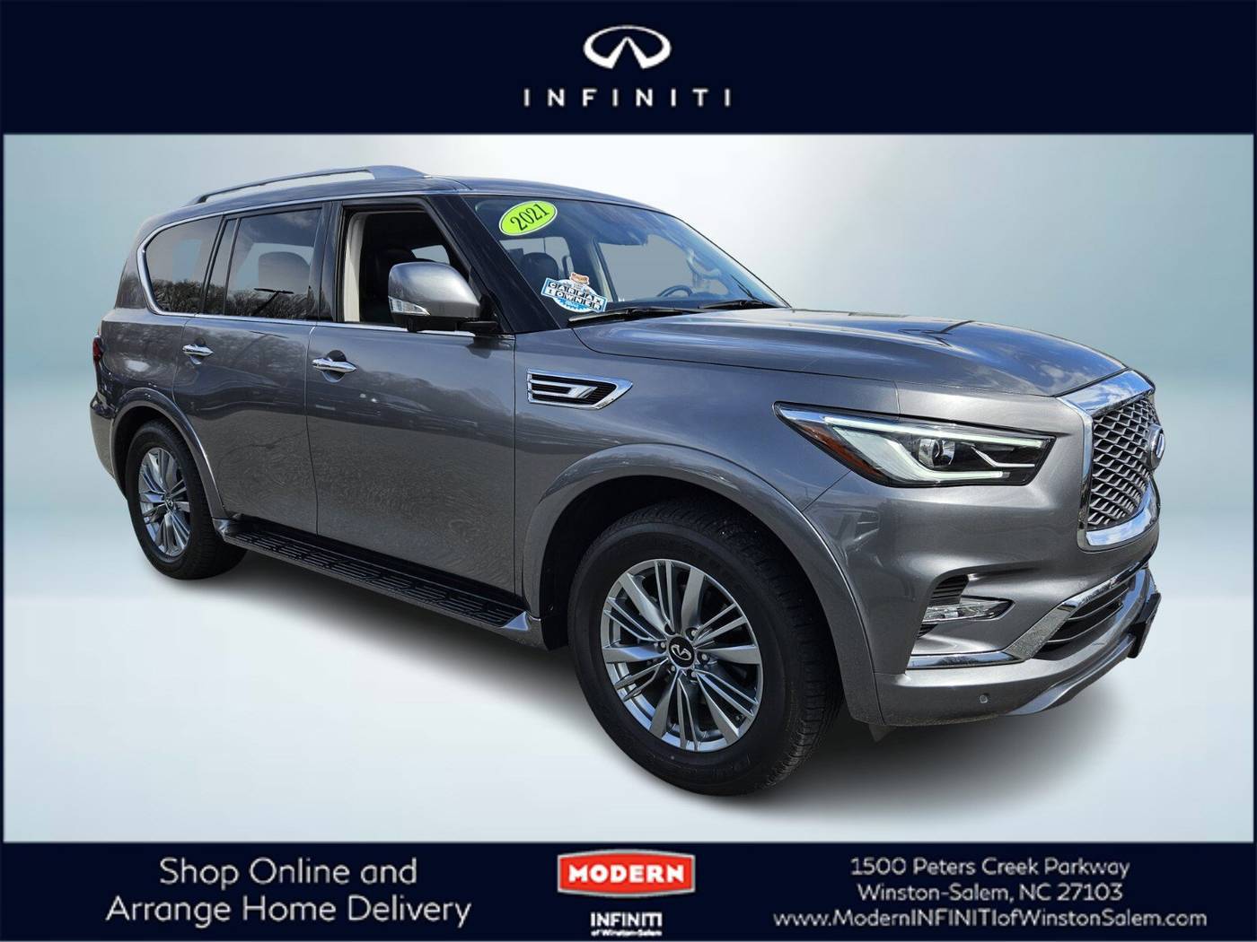 2021 INFINITI QX80 LUXE — SUV — 30,040 mi — Winston-Salem, NC