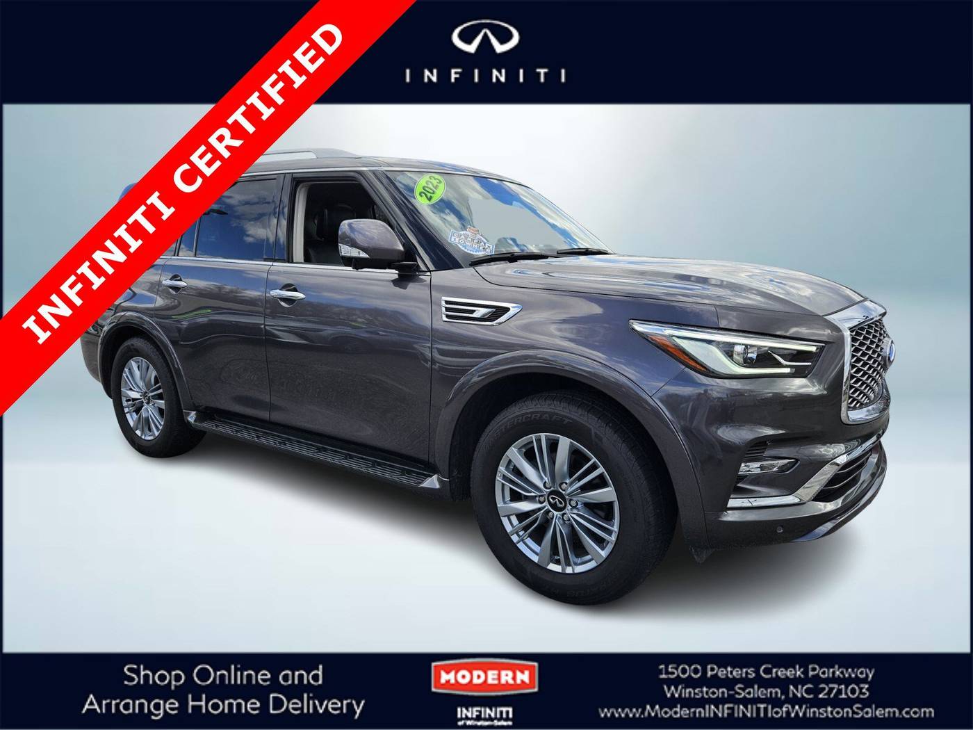 2023 INFINITI QX80 LUXE — SUV — 14,952 mi — Winston-Salem, NC