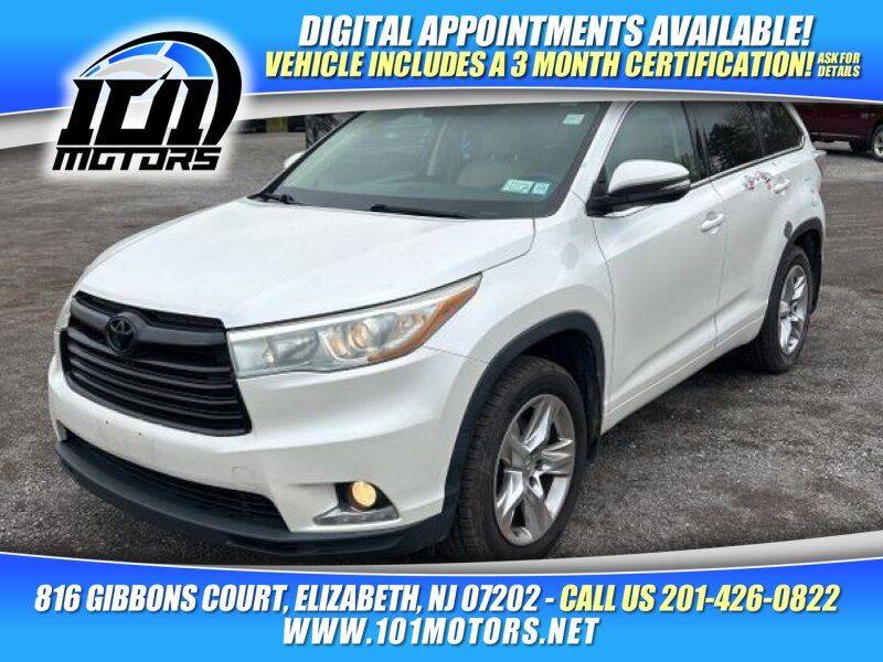 2015 Toyota Highlander Limited — SUV — 126,545 mi — Elizabeth, NJ