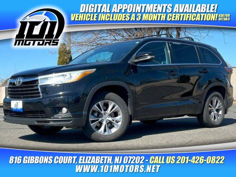 2015 Toyota Highlander XLE — SUV — 147,349 mi — Elizabeth, NJ