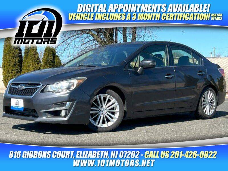 2015 Subaru Impreza 2.0i Limited — Sedan — 166,594 mi — Elizabeth, NJ