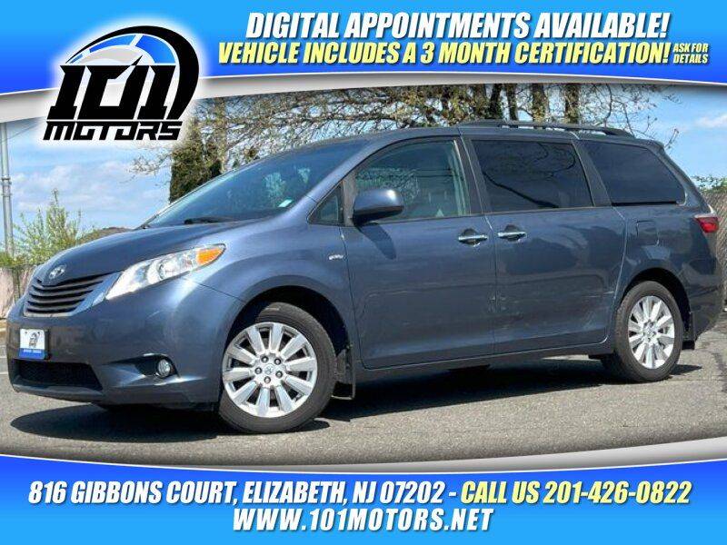 2017 Toyota Sienna XLE Premium — Minivan — 109,803 mi — Elizabeth, NJ
