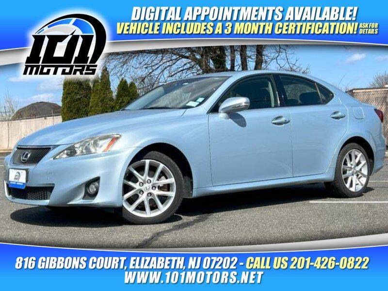 2012 Lexus IS IS 250 — Sedan — 124,325 mi — Elizabeth, NJ