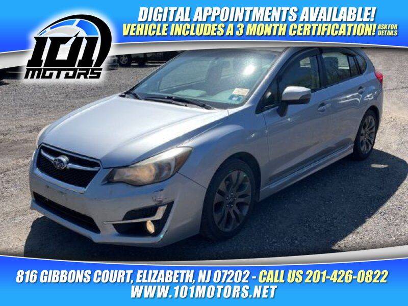 2016 Subaru Impreza 2.0i Sport Premium — Wagon — 168,039 mi — Elizabeth, NJ