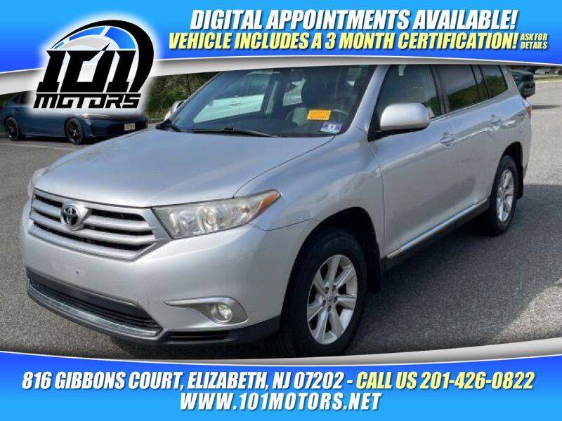 2011 Toyota Highlander SE V6 — SUV — 163,562 mi — Elizabeth, NJ