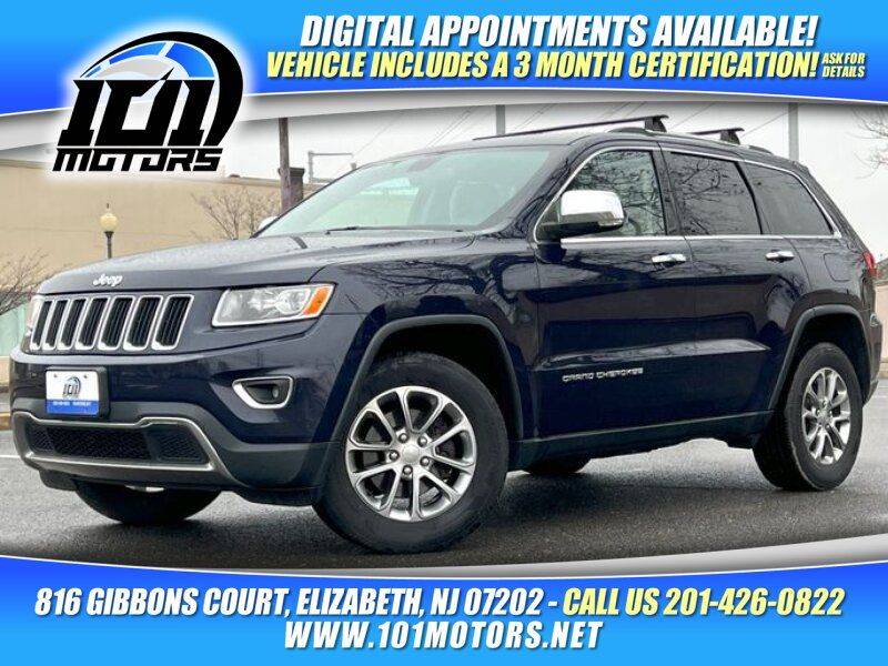 2015 Jeep Grand Cherokee Limited — SUV — 129,593 mi — Elizabeth, NJ