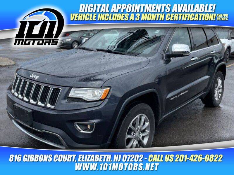 2015 Jeep Grand Cherokee Limited — SUV — 116,885 mi — Elizabeth, NJ