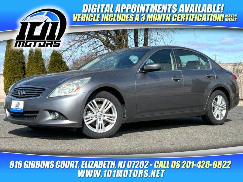 2013 INFINITI G G37x — Sedan — 168,137 mi — Elizabeth, NJ