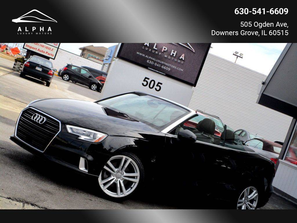 2018 Audi A3 Premium — Convertible — 39,185 mi — Downers Grove, IL