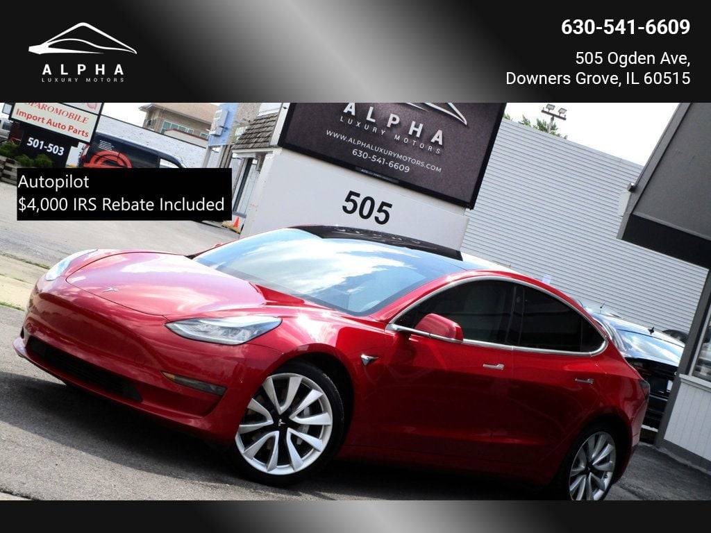 2019 Tesla Model 3 Mid Range — Sedan — 78,171 mi — Downers Grove, IL