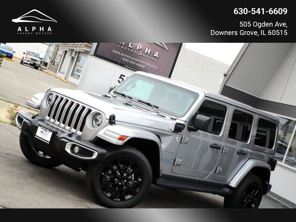 2021 Jeep Wrangler Sahara 4xe — SUV — 58,268 mi — Downers Grove, IL