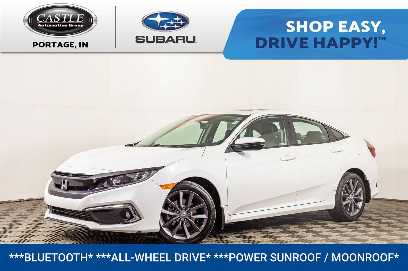2020 Honda Civic EX-L — Sedan — 59,352 mi — Portage, IN