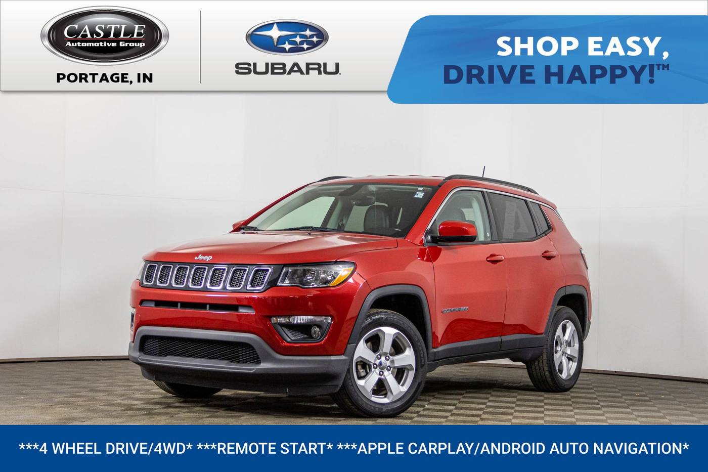 2018 Jeep Compass Latitude — SUV — 47,519 mi — Portage, IN