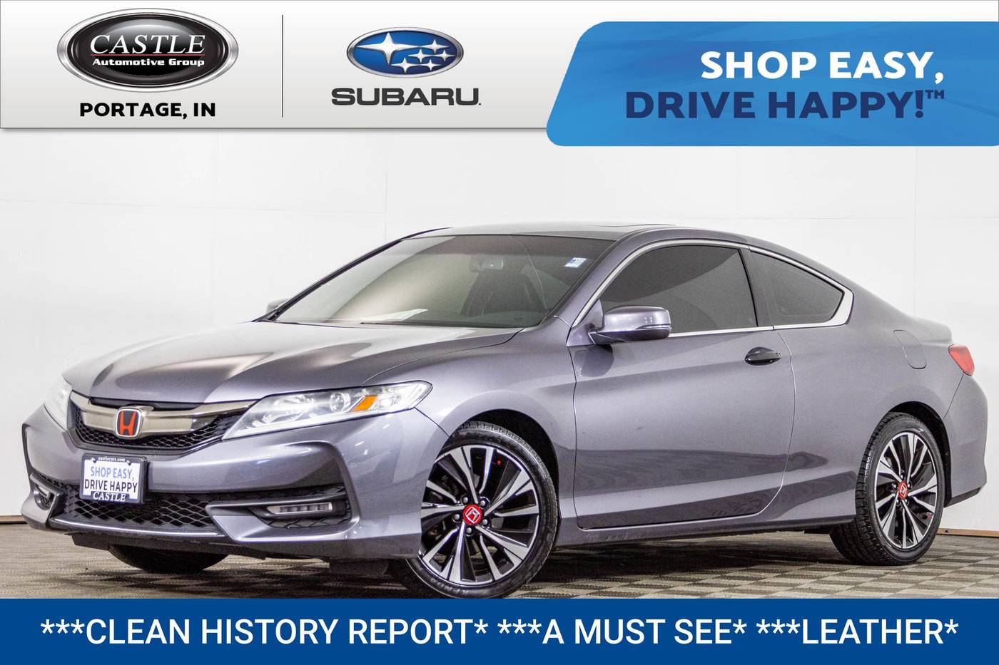 2017 Honda Accord EX-L V6 — Coupe — 125,335 mi — Portage, IN