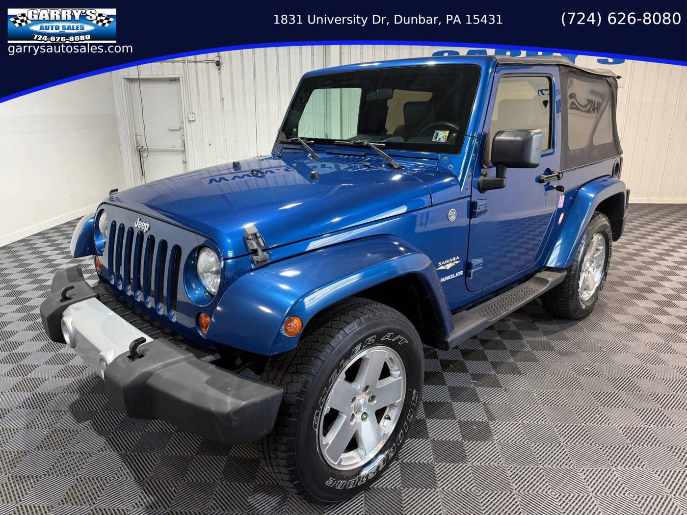 2009 Jeep Wrangler Sahara — SUV — 96,084 mi — Dunbar, PA