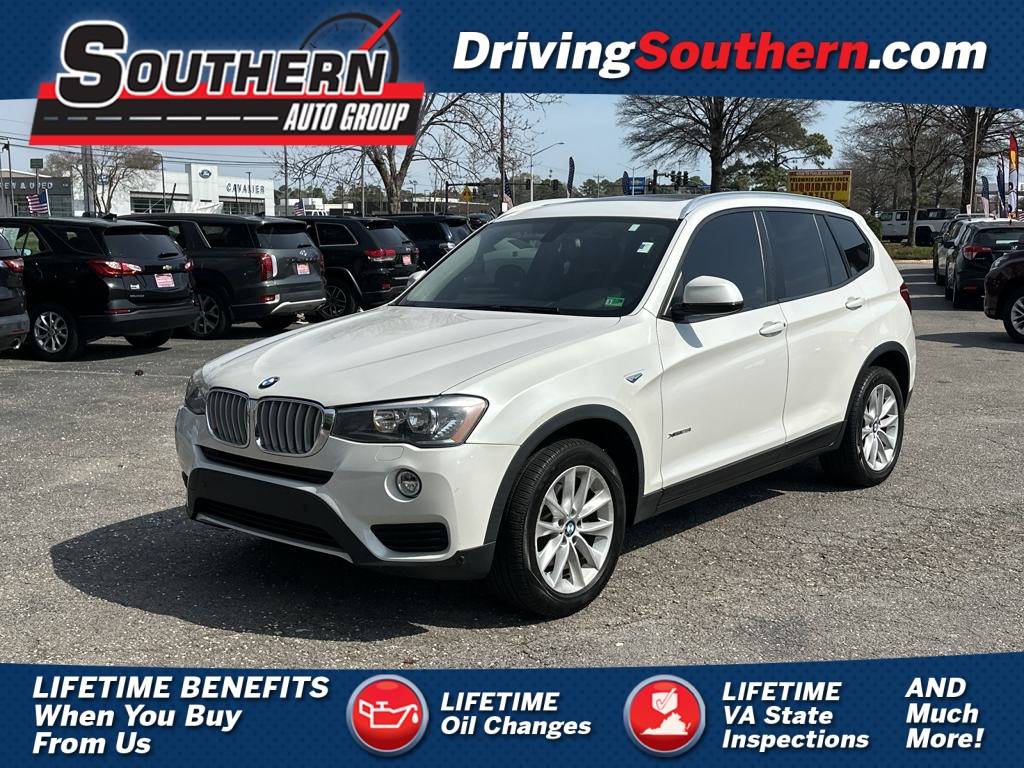 2015 BMW X3 28i — SUV — 91,965 mi — Chesapeake, VA