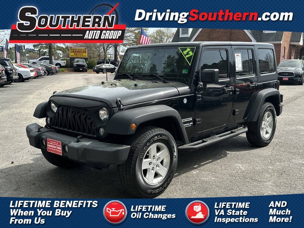 2017 Jeep Wrangler Sport — SUV — 101,016 mi — Chesapeake, VA