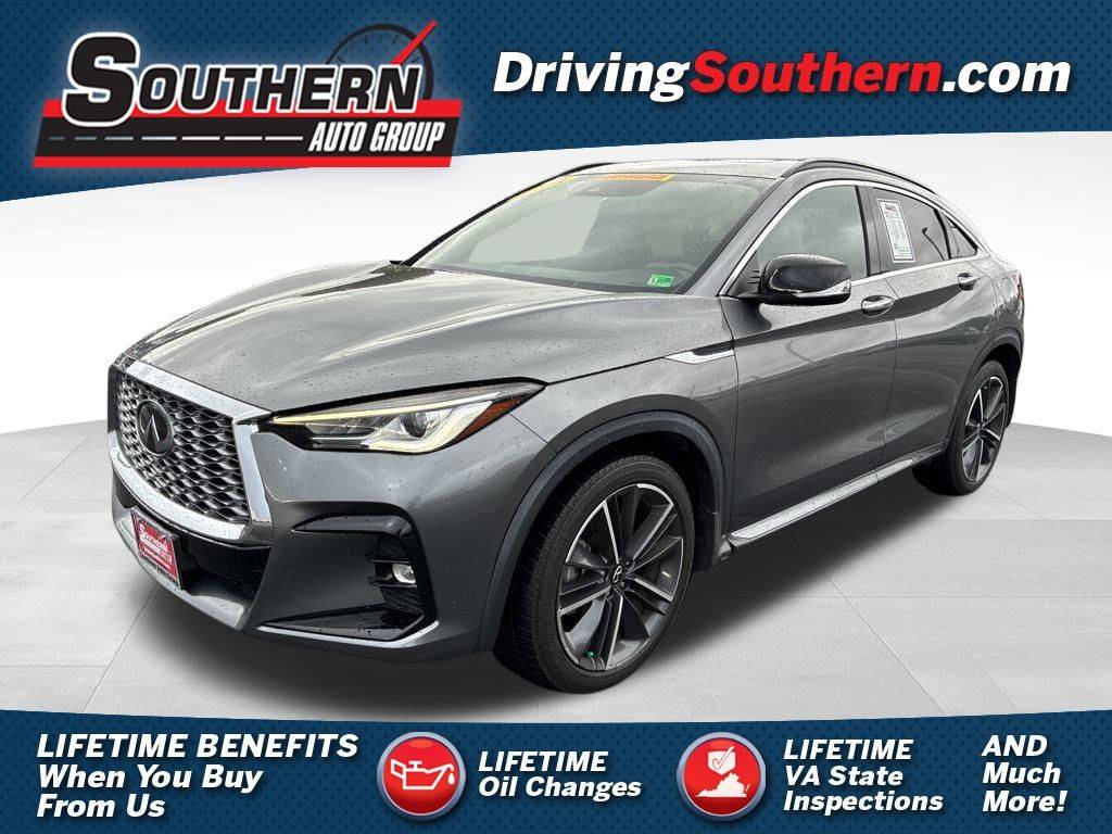 2023 INFINITI QX55 LUXE — SUV — 25,870 mi — Chesapeake, VA