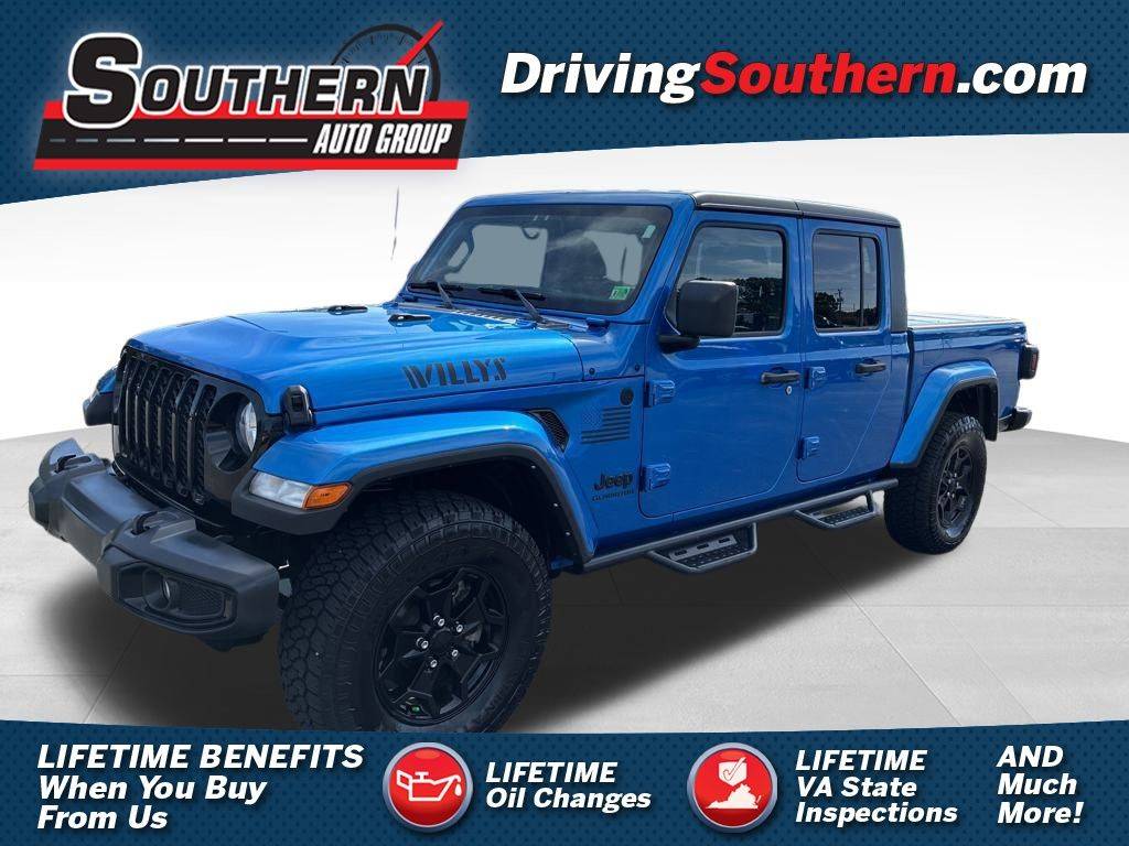 2022 Jeep Gladiator Willys Sport — Pickup Truck — 72,033 mi — Chesapeake, VA