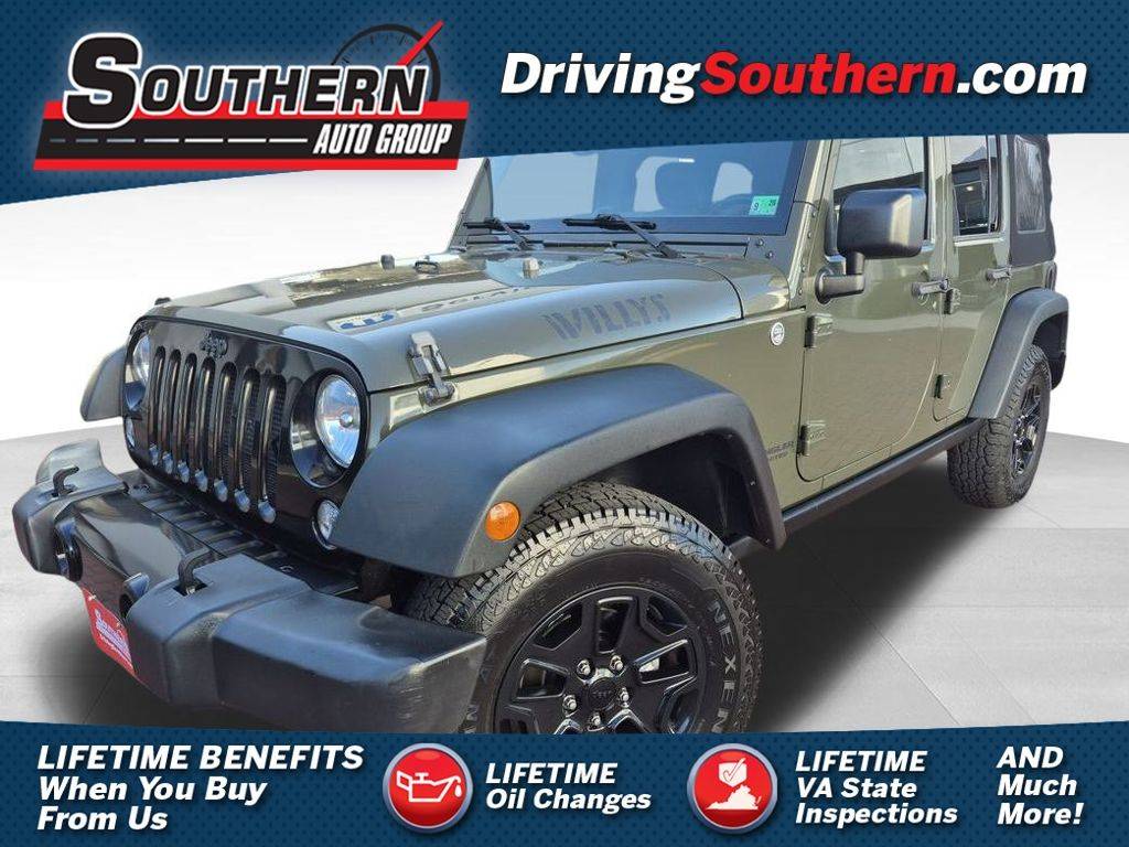 2015 Jeep Wrangler Willys Wheeler — SUV — 93,433 mi — Norfolk, VA