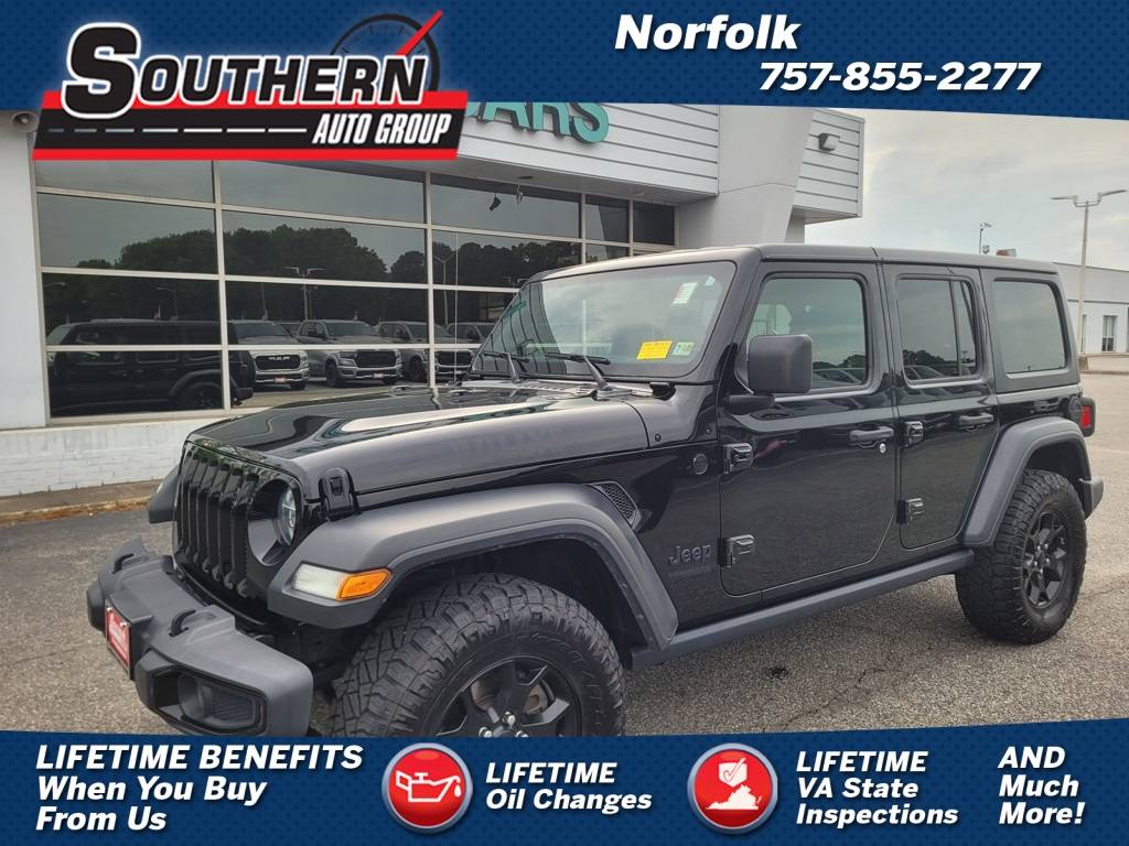 2021 Jeep Wrangler Willys — SUV — 57,206 mi — Norfolk, VA