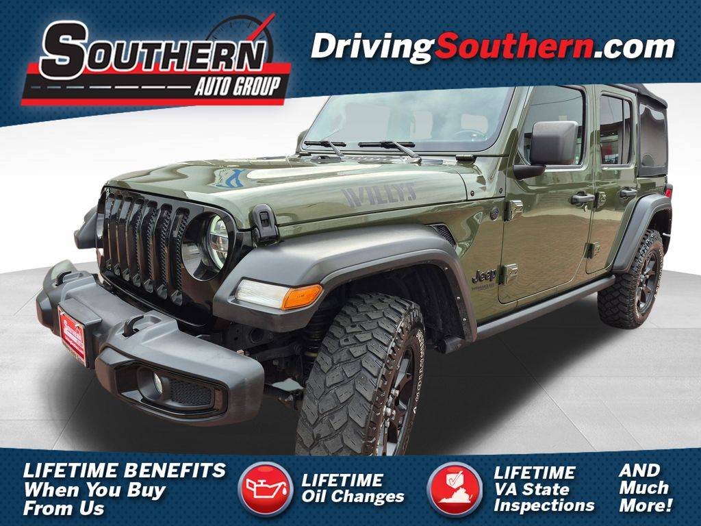 2021 Jeep Wrangler Willys — SUV — 31,727 mi — Norfolk, VA