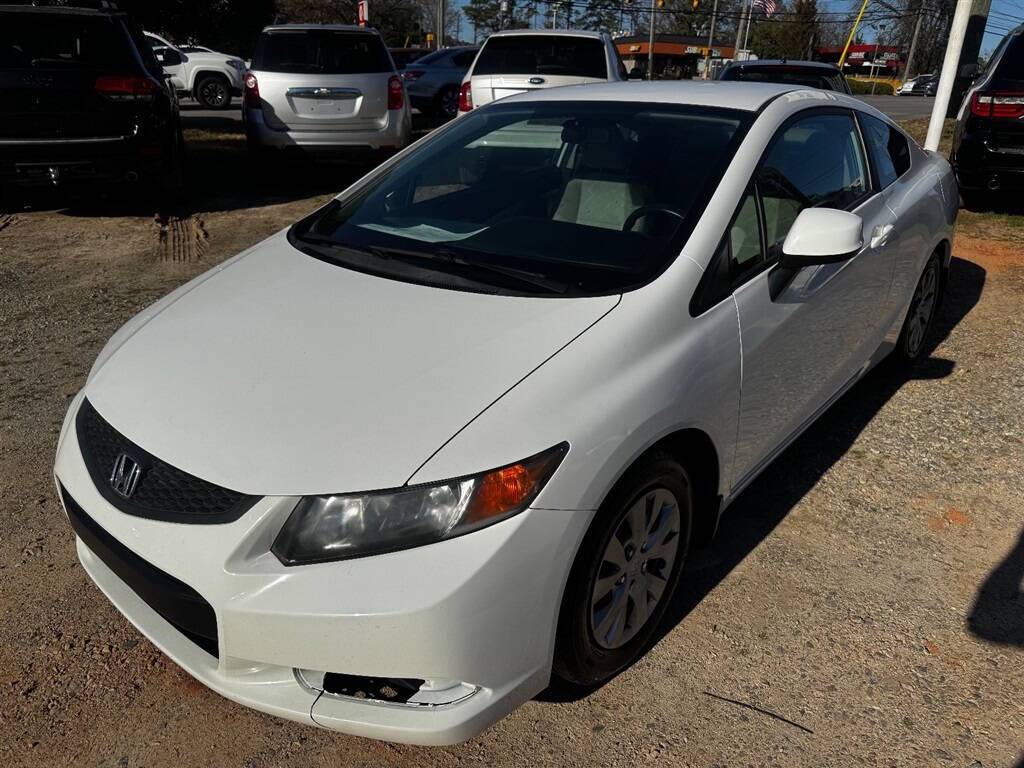 2012 Honda Civic LX — Coupe — 205,980 mi — Raleigh, NC
