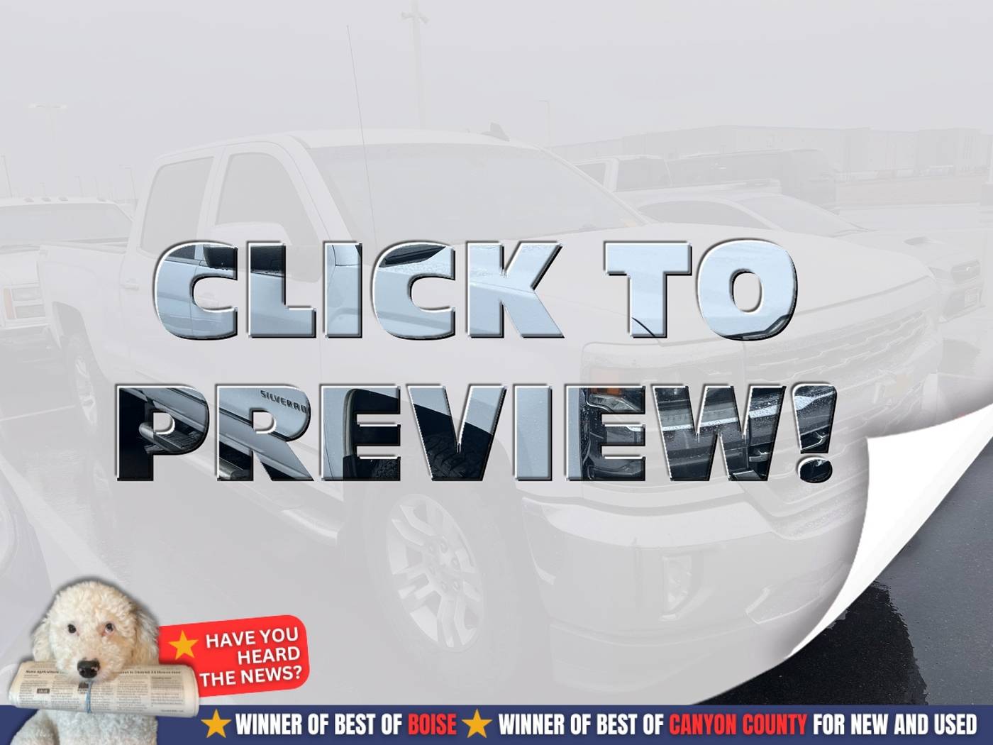 2018 Chevrolet Silverado 1500 LTZ — Pickup Truck — 202,623 mi — Nampa, ID