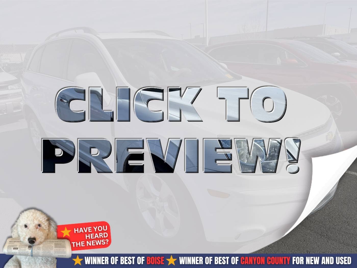 2014 Chevrolet Captiva Sport Fleet LT — SUV — 112,887 mi — Nampa, ID