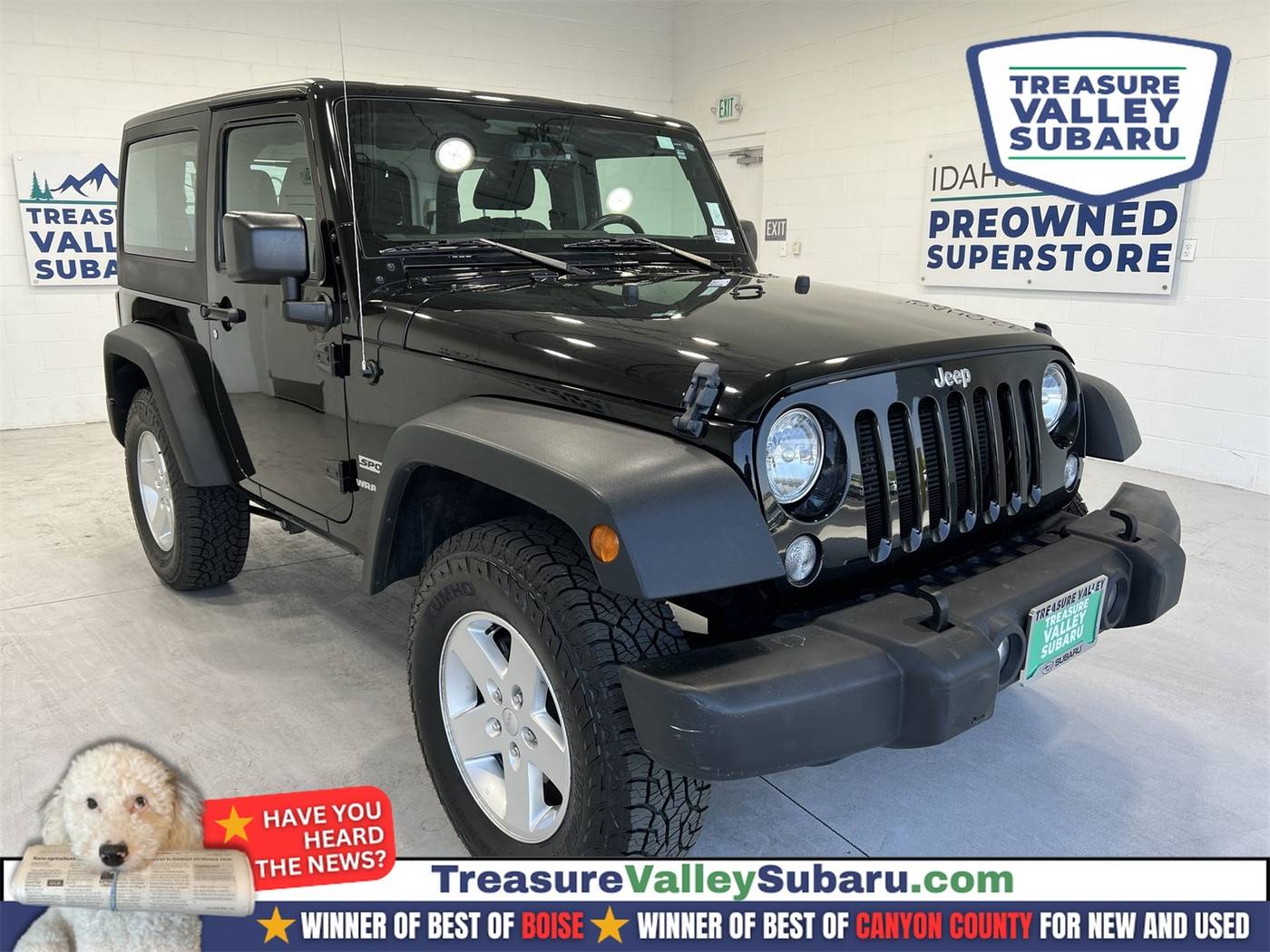 2016 Jeep Wrangler Sport — SUV — 59,364 mi — Nampa, ID