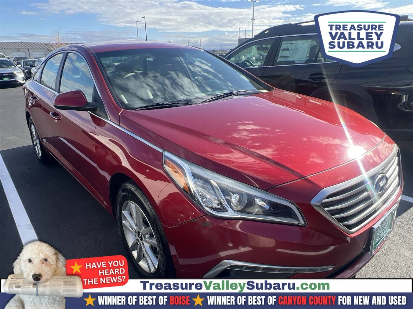 2015 Hyundai Sonata SE — Sedan — 160,685 mi — Nampa, ID
