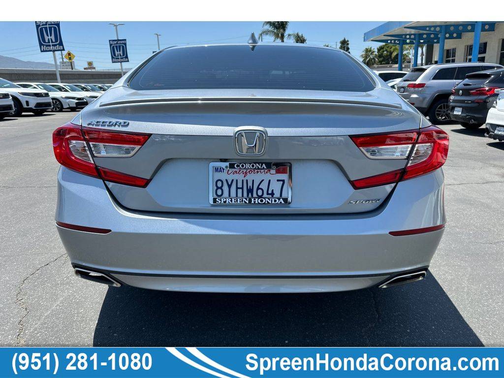 2019 Honda Accord Sport — Sedan — 72,277 mi — Corona, CA