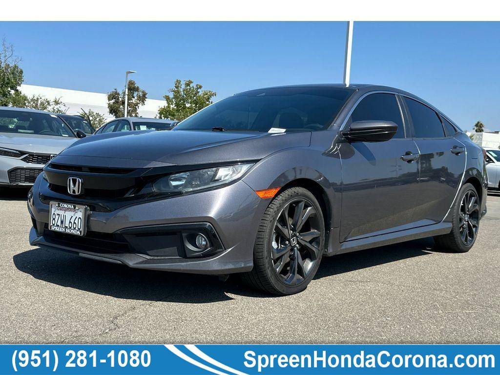 2020 Honda Civic Sport — Sedan — 60,265 mi — Corona, CA