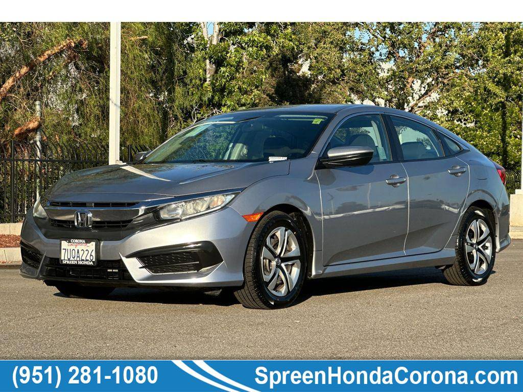 2016 Honda Civic LX — Sedan — 43,908 mi — Corona, CA