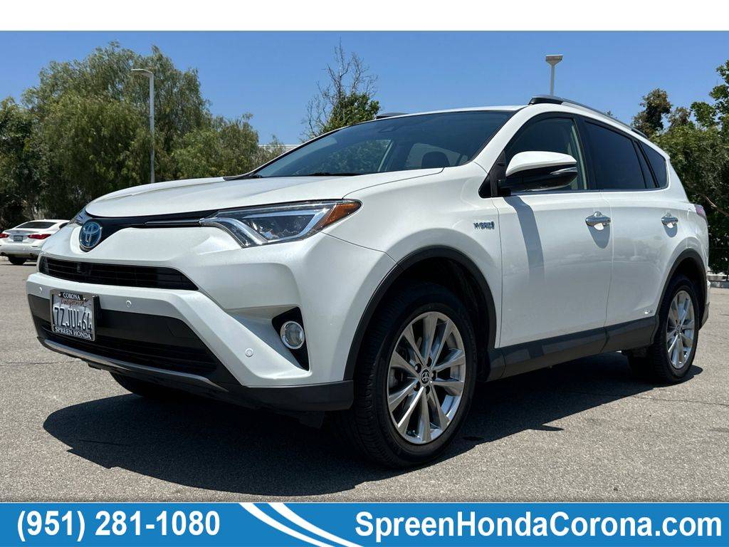 2017 Toyota RAV4 Hybrid Limited — SUV — 68,632 mi — Corona, CA