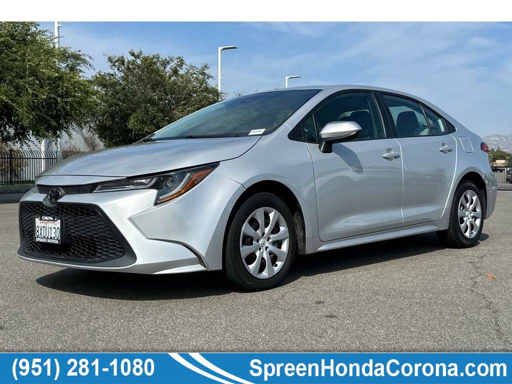 2021 Toyota Corolla LE — Sedan — 54,224 mi — Corona, CA