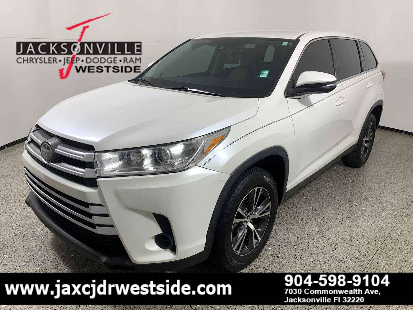 2019 Toyota Highlander LE — SUV — 151,195 mi — Jacksonville, FL