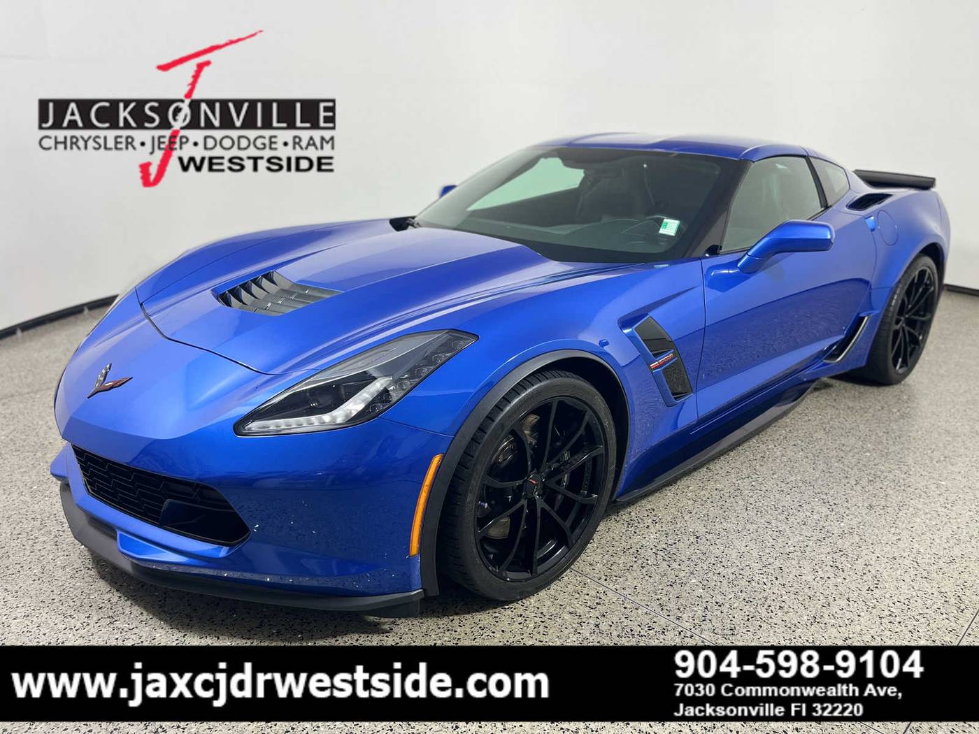 2019 Chevrolet Corvette Grand Sport 1LT — Coupe — 46,090 mi — Jacksonville, FL