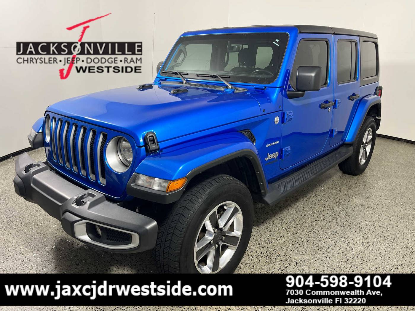 2022 Jeep Wrangler Sahara — SUV — 94,356 mi — Jacksonville, FL
