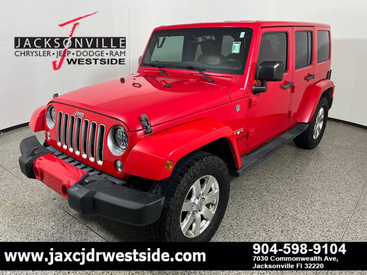 2016 Jeep Wrangler Sahara — SUV — 81,566 mi — Jacksonville, FL