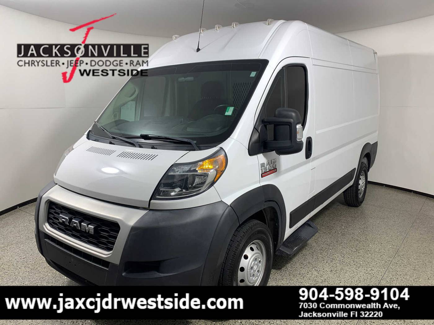 2021 Ram ProMaster Cargo Van 1500 — Cargo Van — 59,977 mi — Jacksonville, FL