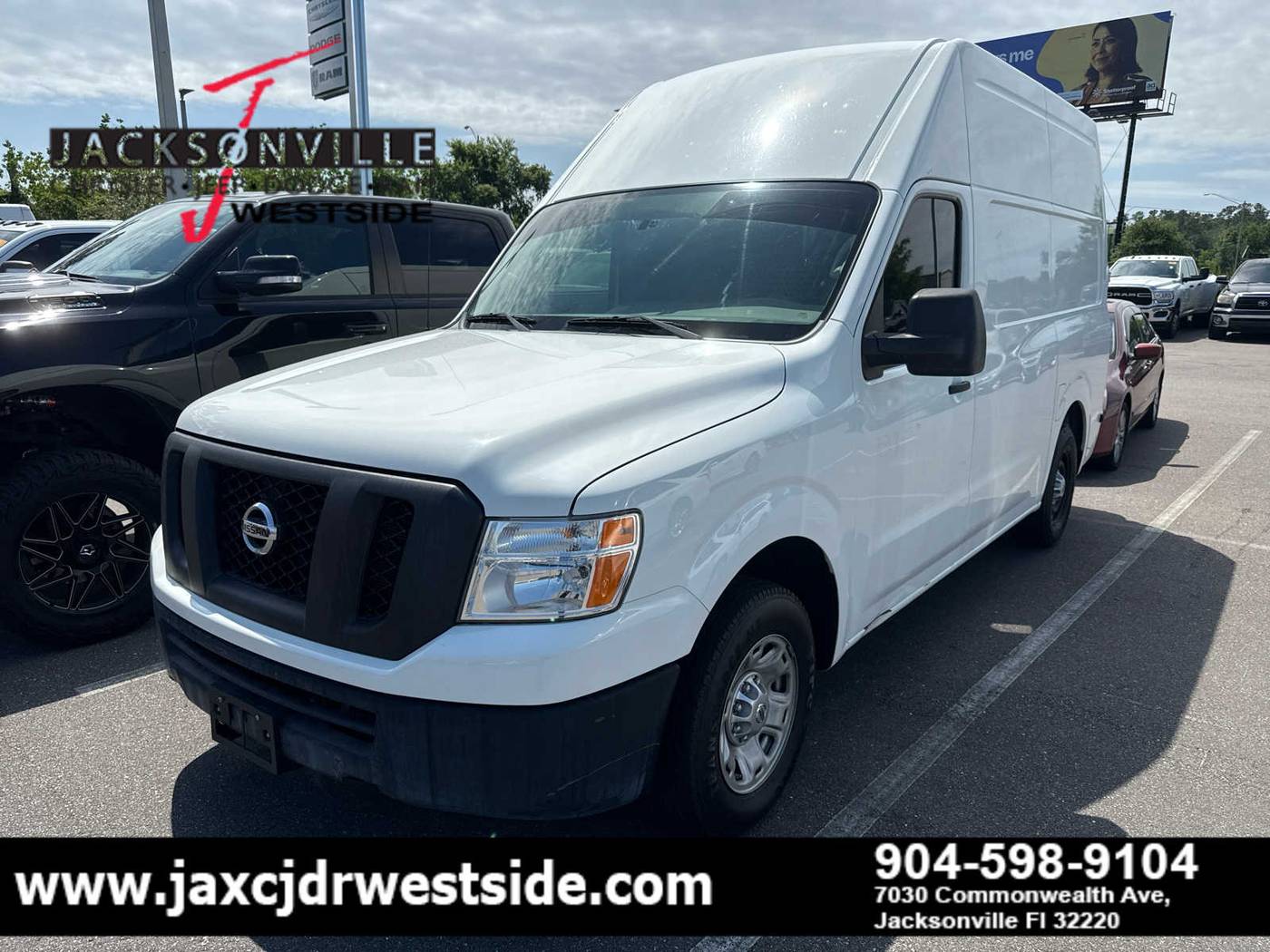 2017 Nissan NV Cargo NV2500 HD SV — Cargo Van — 102,445 mi — Jacksonville, FL
