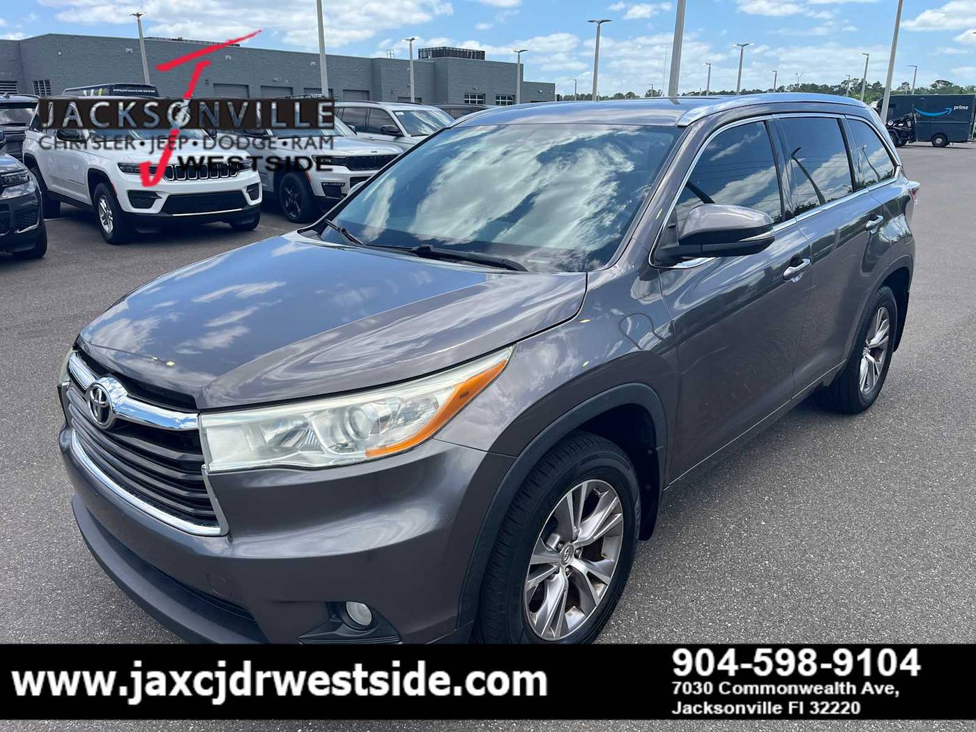 2015 Toyota Highlander XLE — SUV — 106,241 mi — Jacksonville, FL
