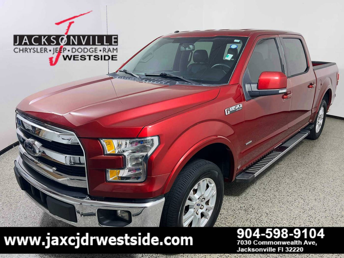 2016 Ford F-150 Lariat — Pickup Truck — 87,880 mi — Jacksonville, FL