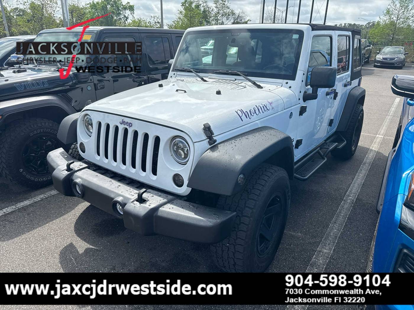 2017 Jeep Wrangler Sport — SUV — 96,099 mi — Jacksonville, FL
