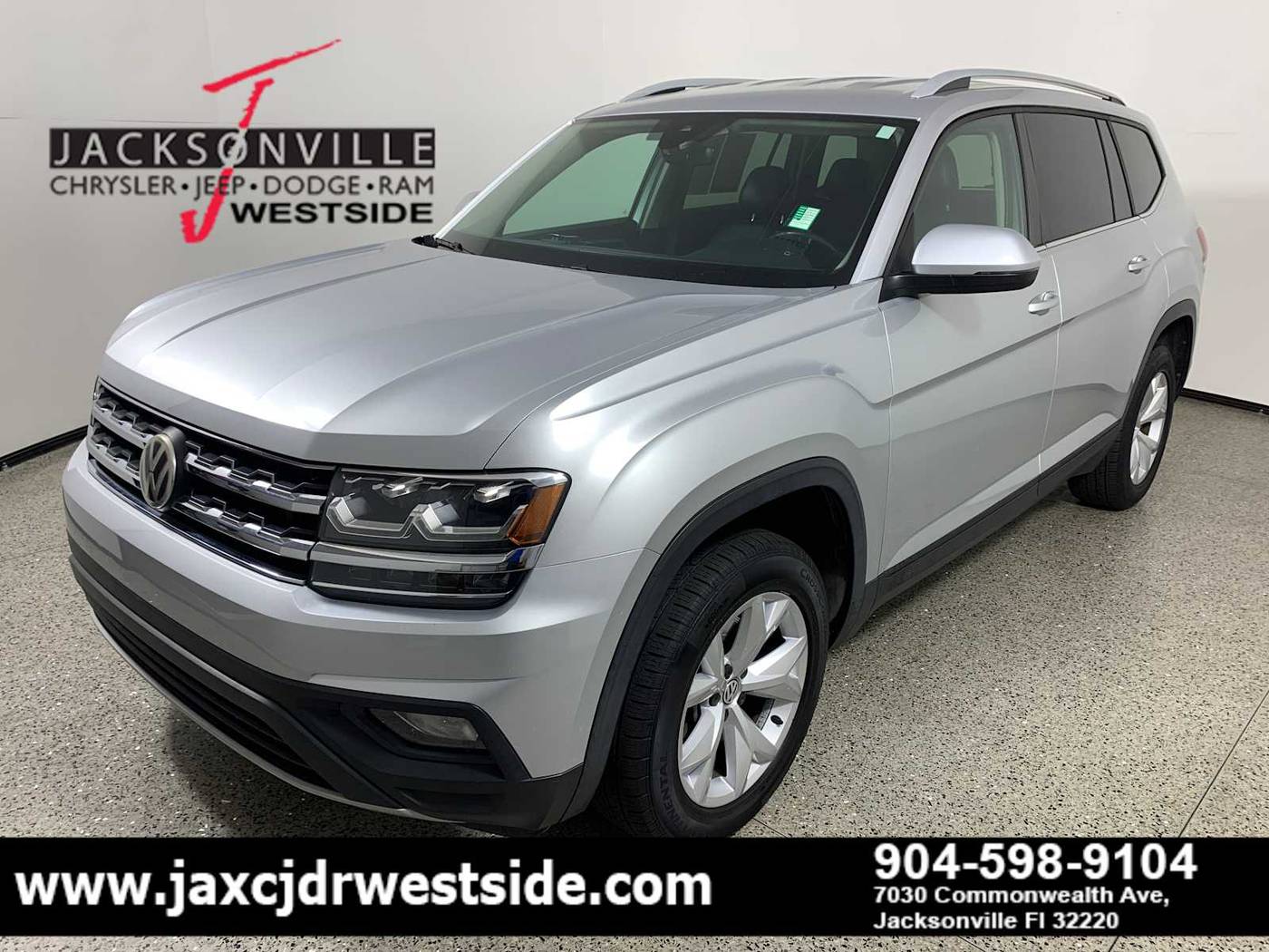 2018 Volkswagen Atlas SE with Technology — SUV — 48,762 mi — Jacksonville, FL