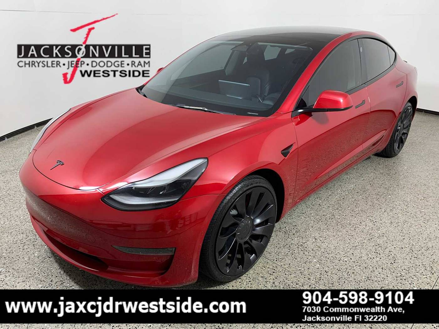 2022 Tesla Model 3 Performance — Sedan — 39,462 mi — Jacksonville, FL