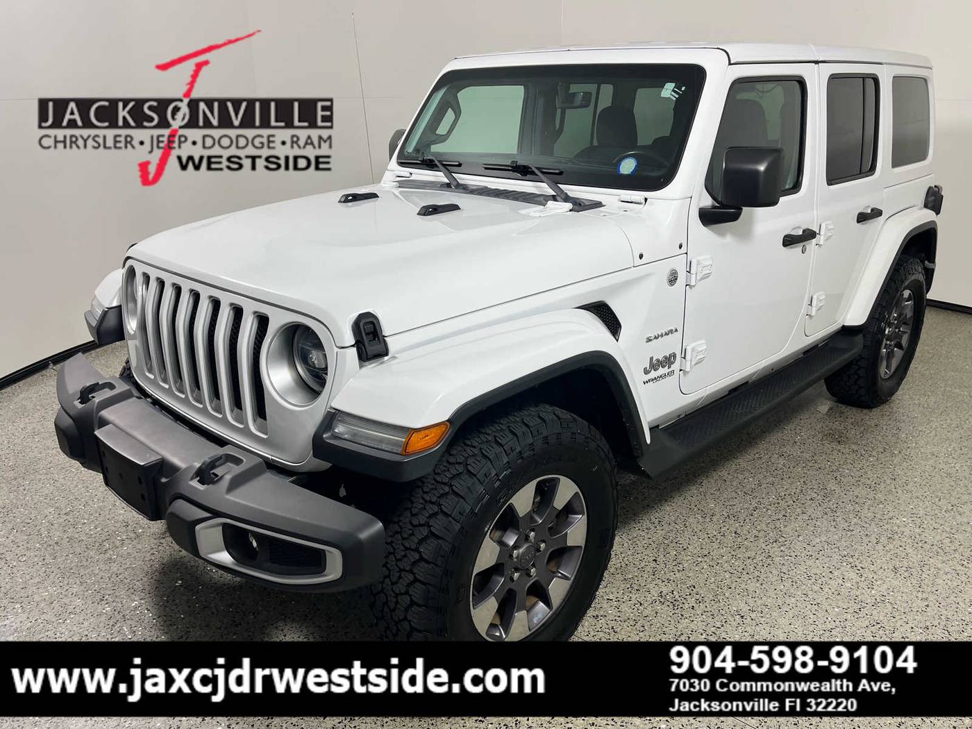 2018 Jeep Wrangler Sahara — SUV — 49,500 mi — Jacksonville, FL