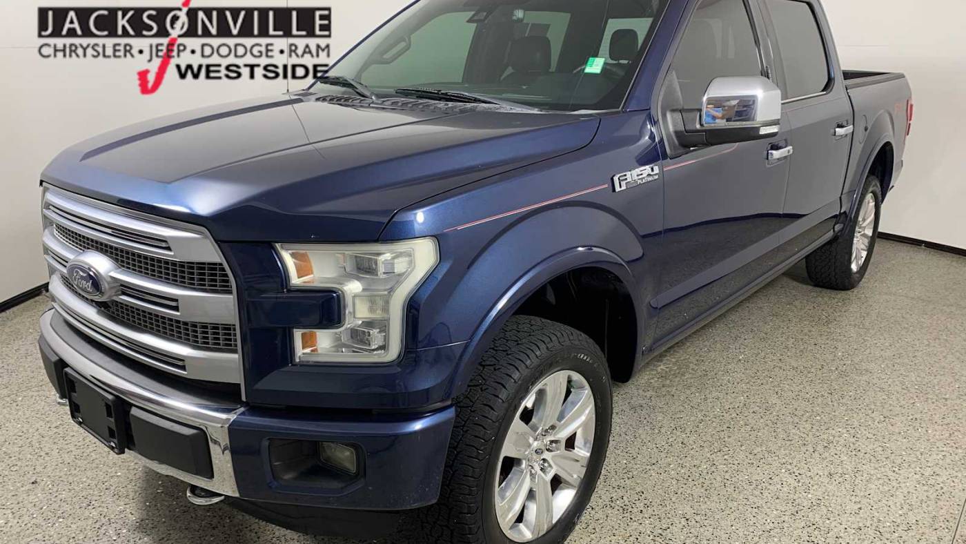 2015 Ford F-150 Platinum — Pickup Truck — 123,521 mi — Jacksonville, FL