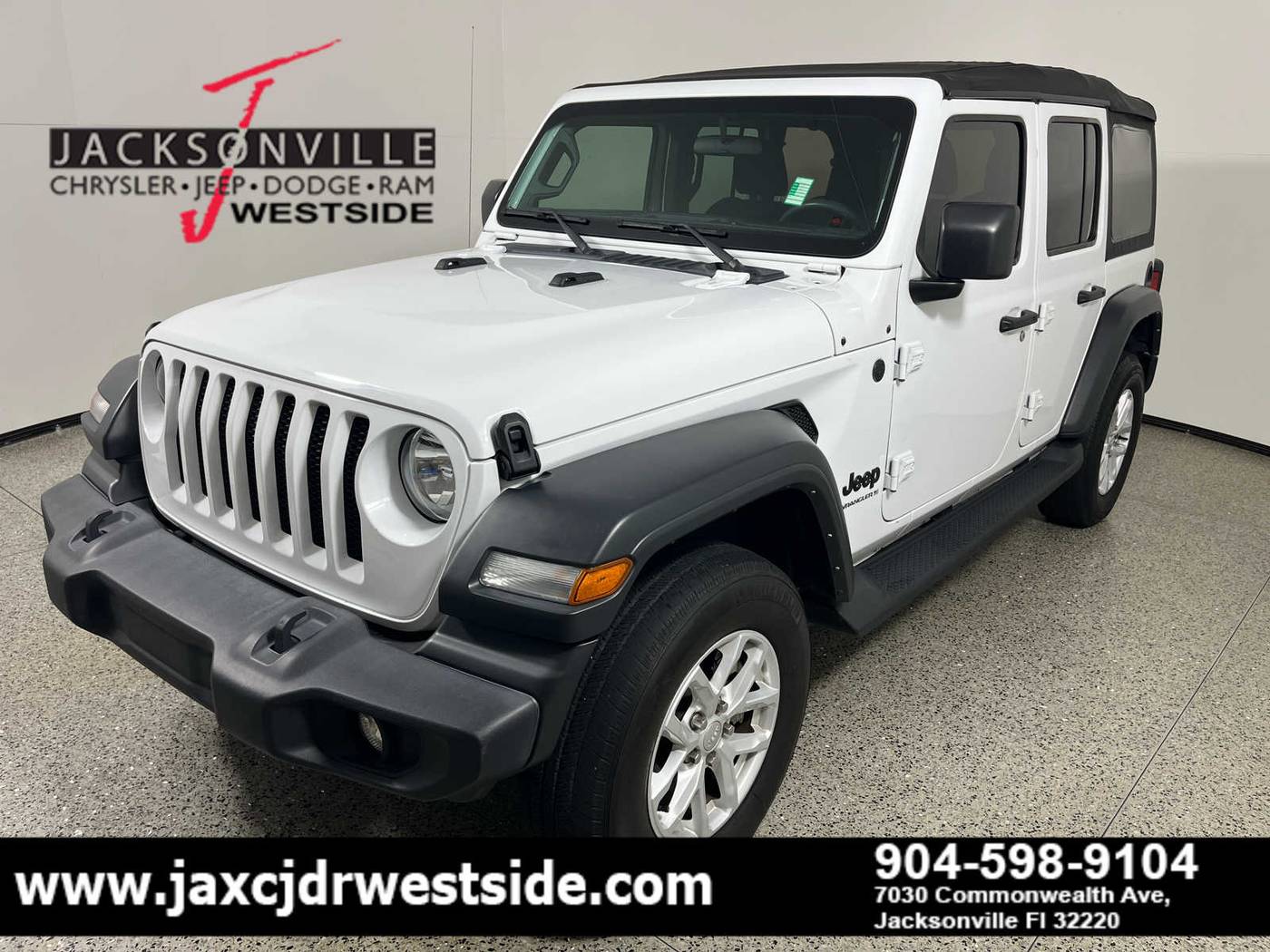 2023 Jeep Wrangler Sport S — SUV — 65,203 mi — Jacksonville, FL